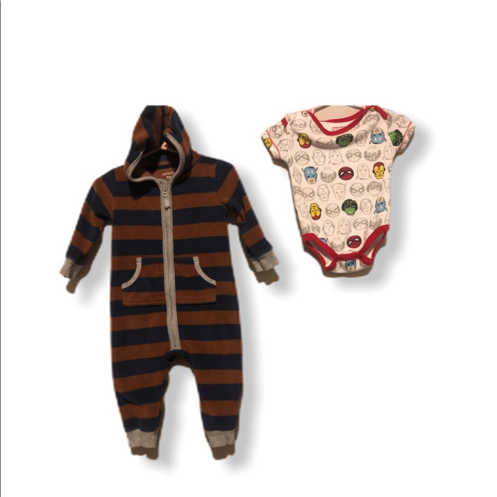 Toddler Boys Onesies Set of 2